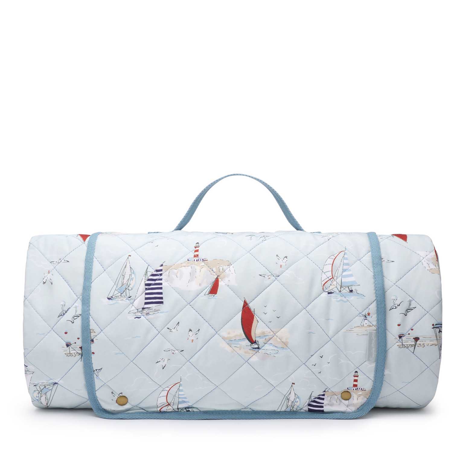 Sophie Allport Coastal Boats Picnic Blanket