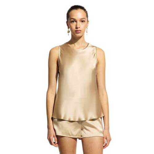 Ginia Pure Silk Singlet