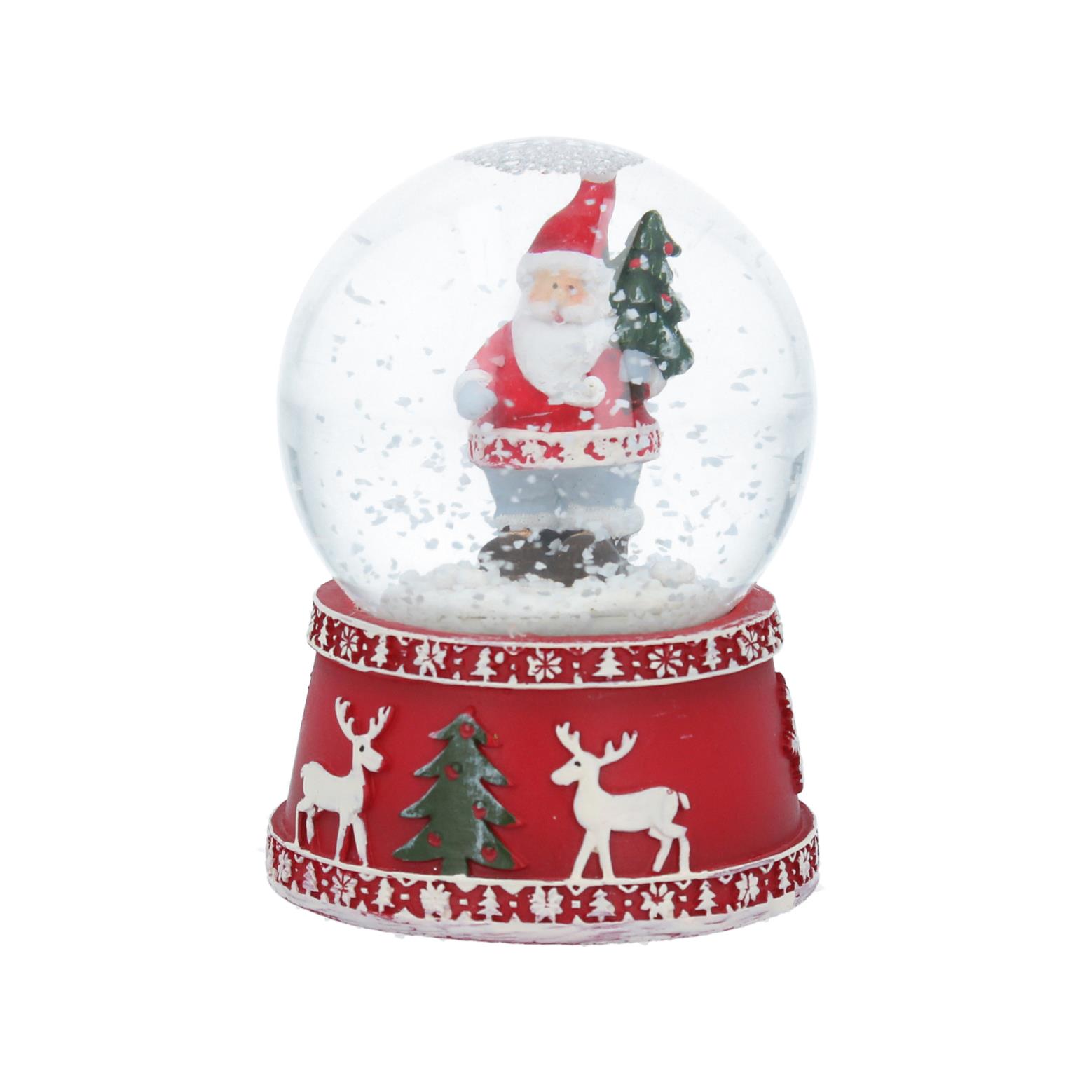 Gisela Graham New England Santa Dome - 65mm