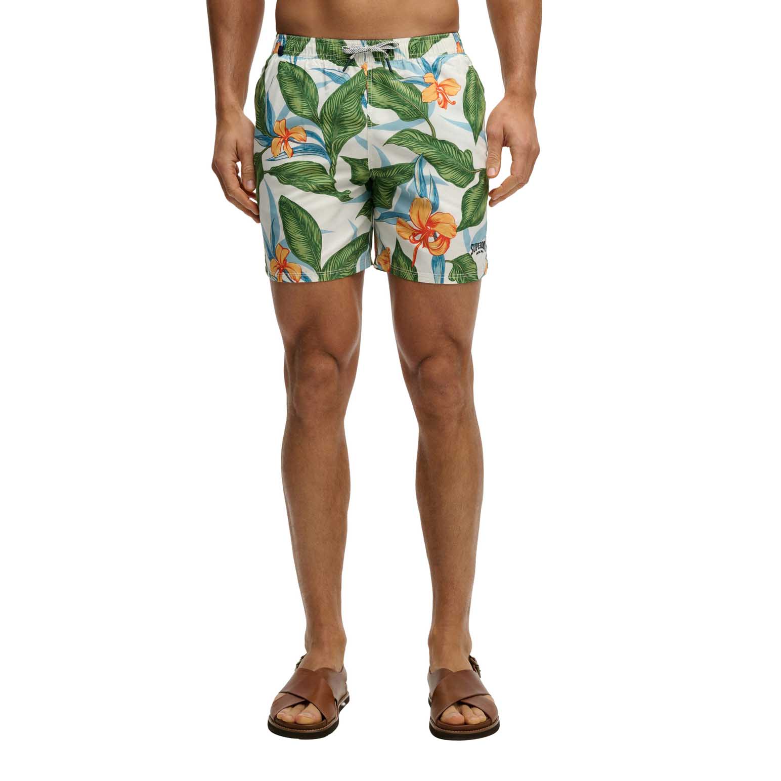 Superdry Hawaiian Print 16 Swim Short
