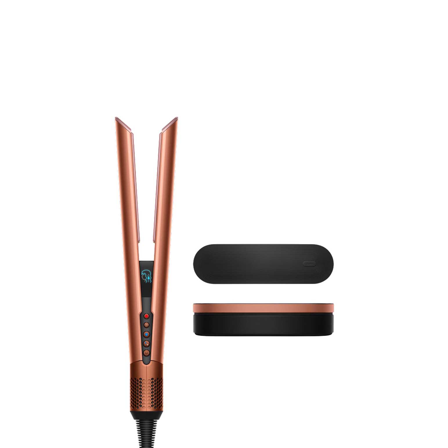 Dyson Airstrait™ Straightner & Dryer in Amber Silk/Pink Champagne