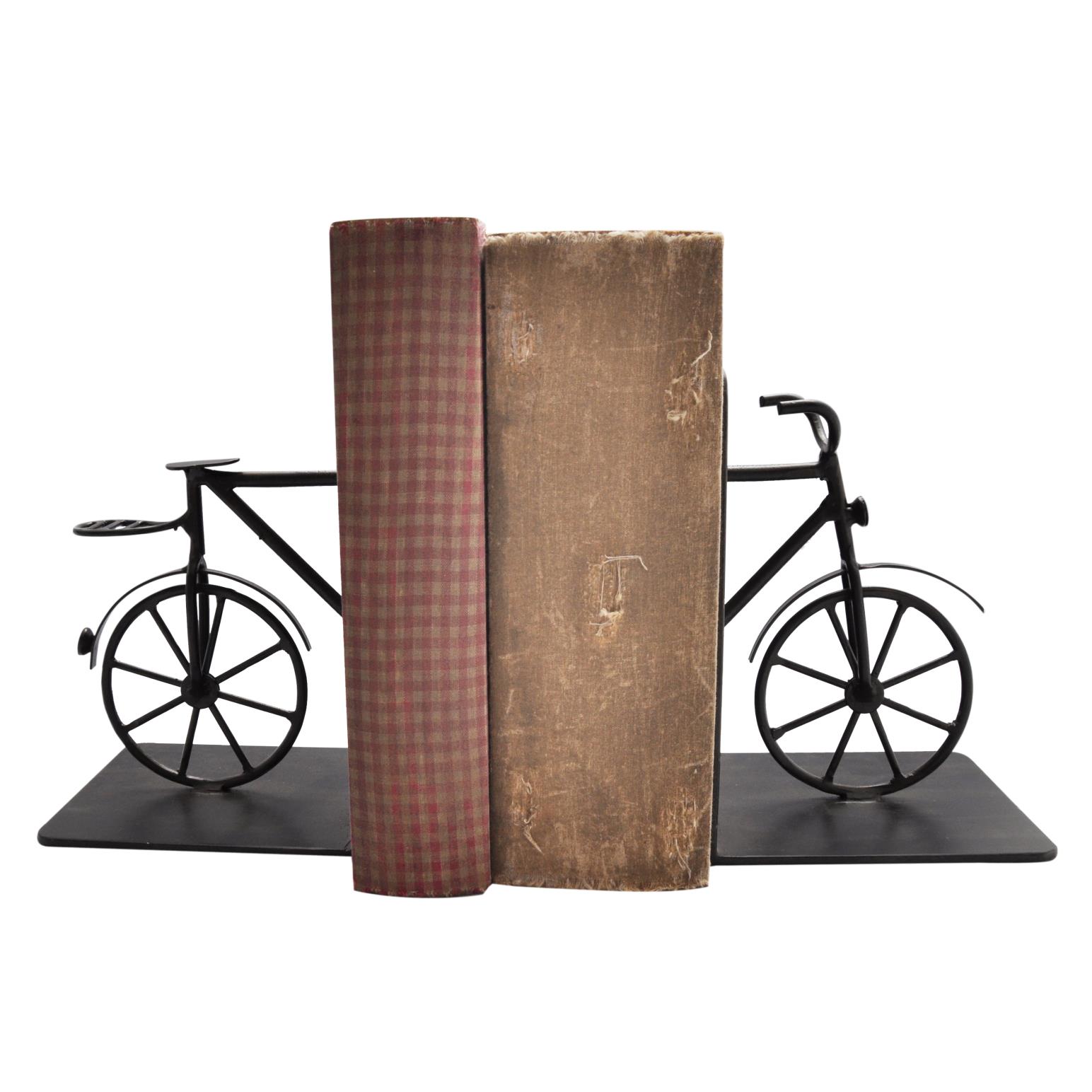 French Country Pair Bicycle Bookends