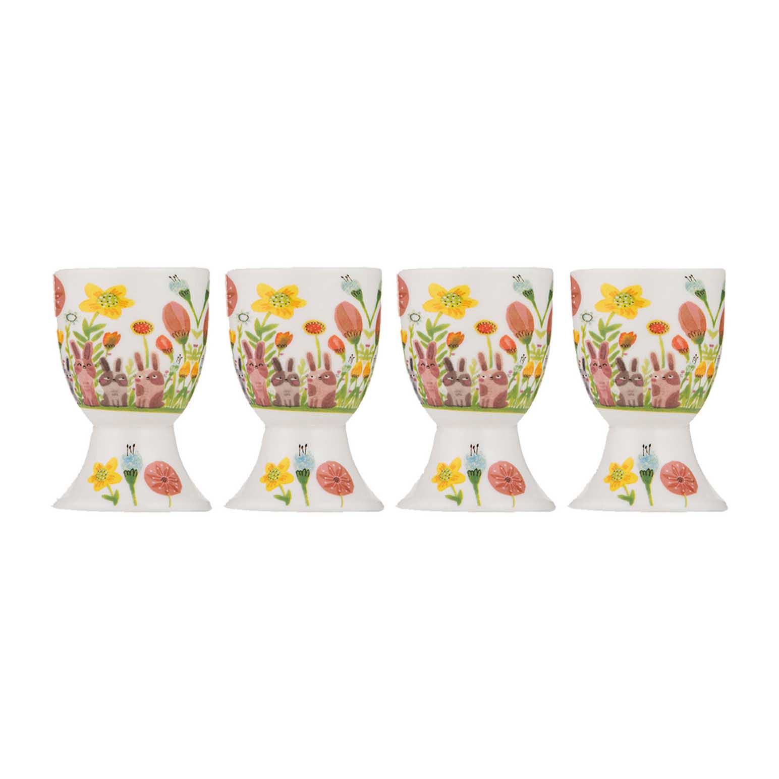 Ashdene Playful Bunnies 4Pk Egg Cup