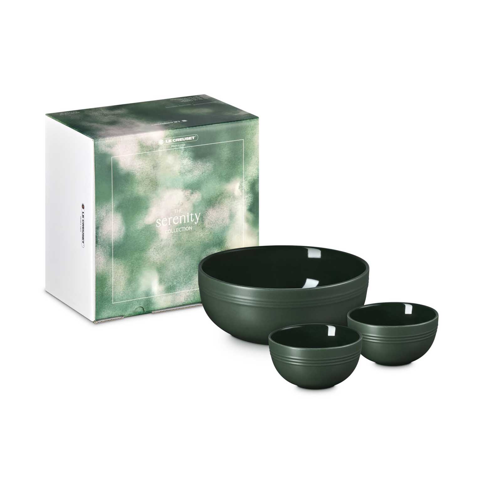 Le Creuset Seren-Rice&Serv Bwl*3S Mblk