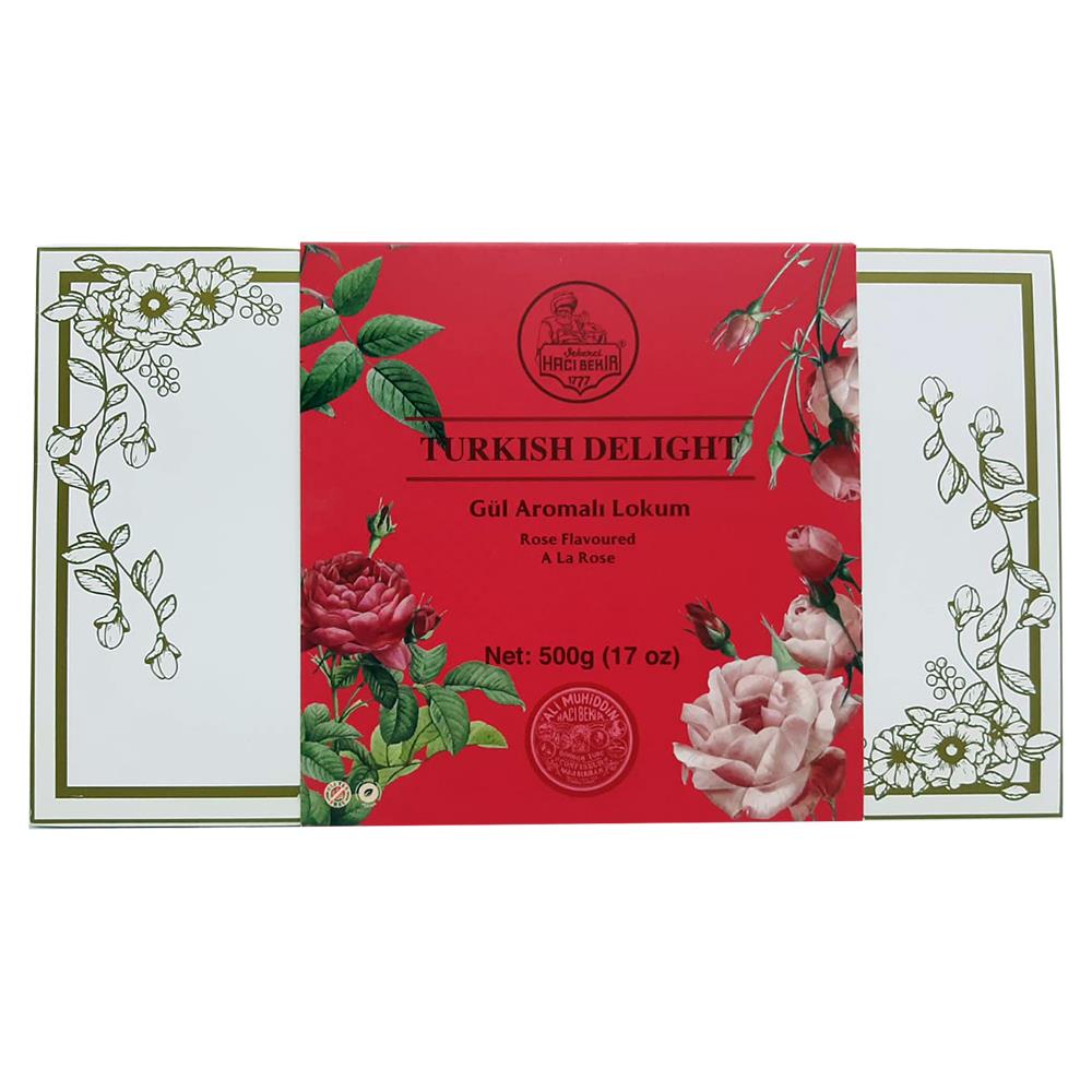 Haci Bekir Rose Turkish Delight 500g