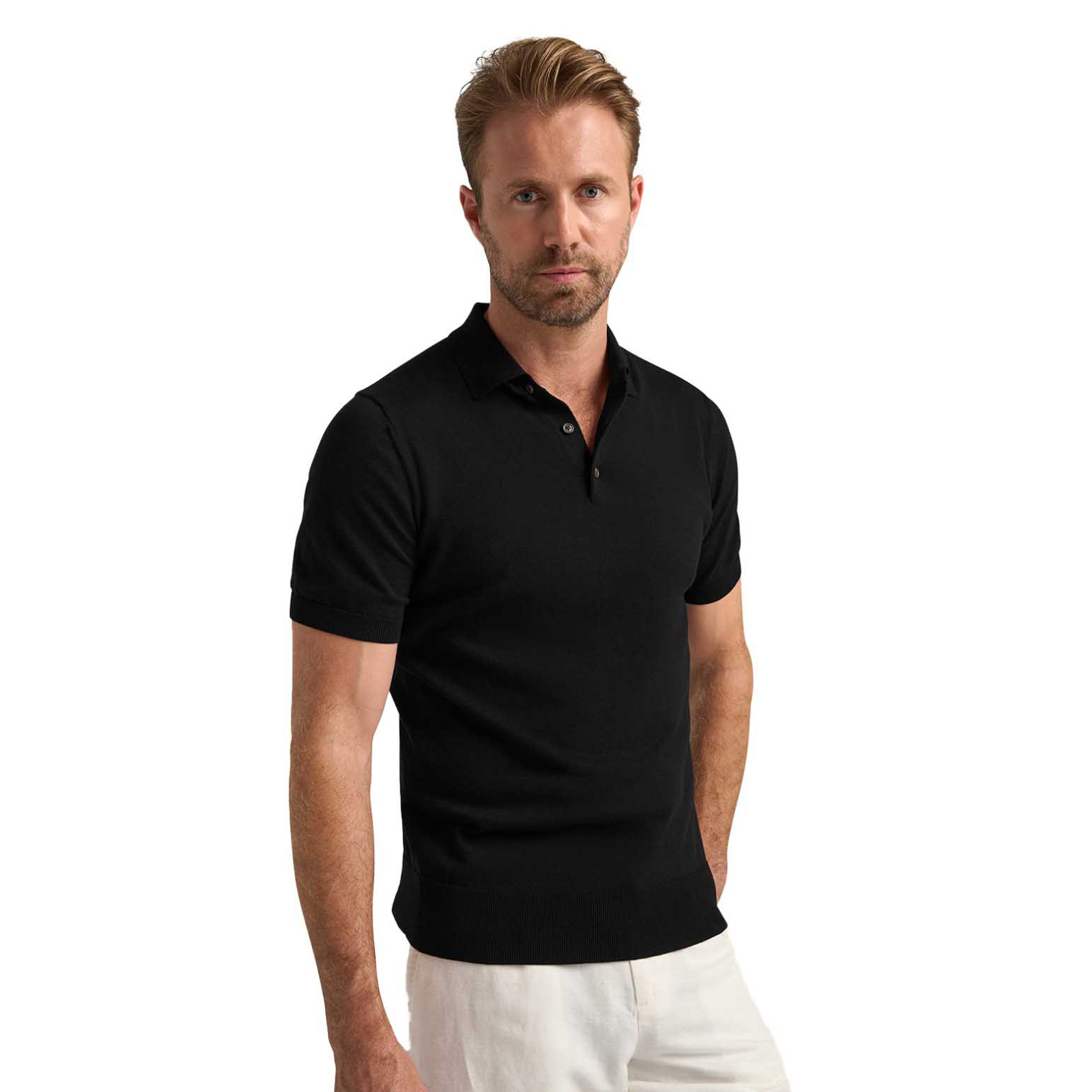 M.J. Bale Menton Knit Polo