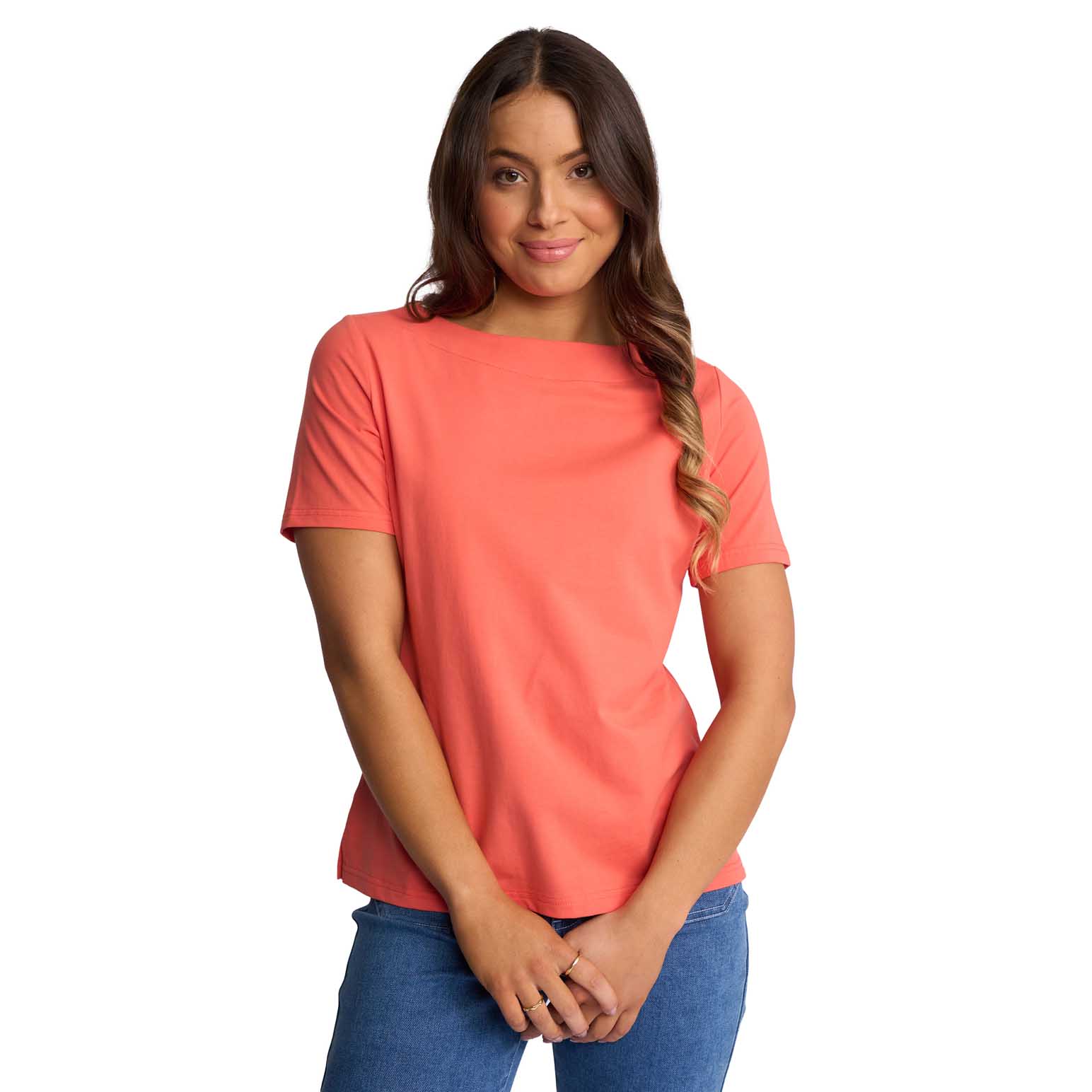 Vassalli Boat Neck Top
