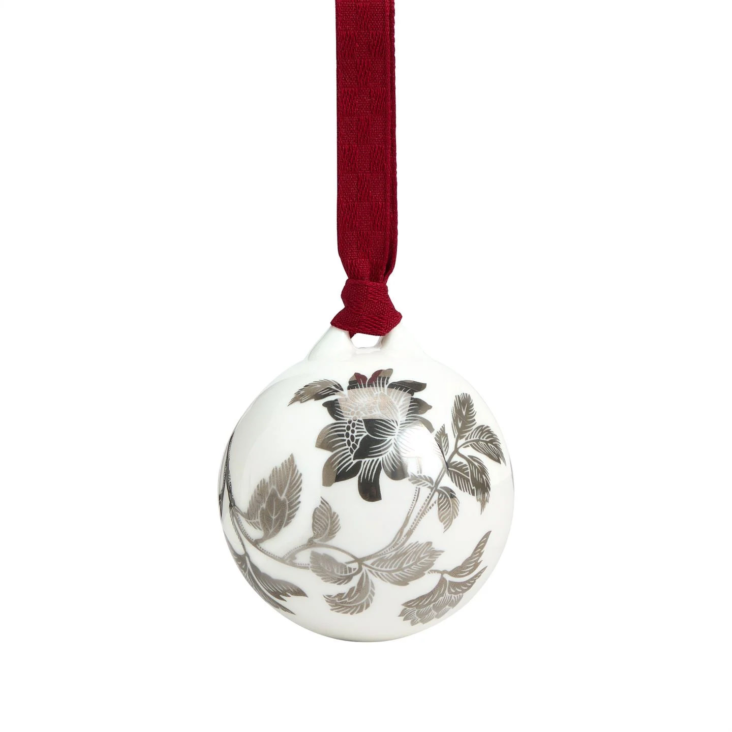 Wedgwood Christmas Ornament Tonquin Silver No 1