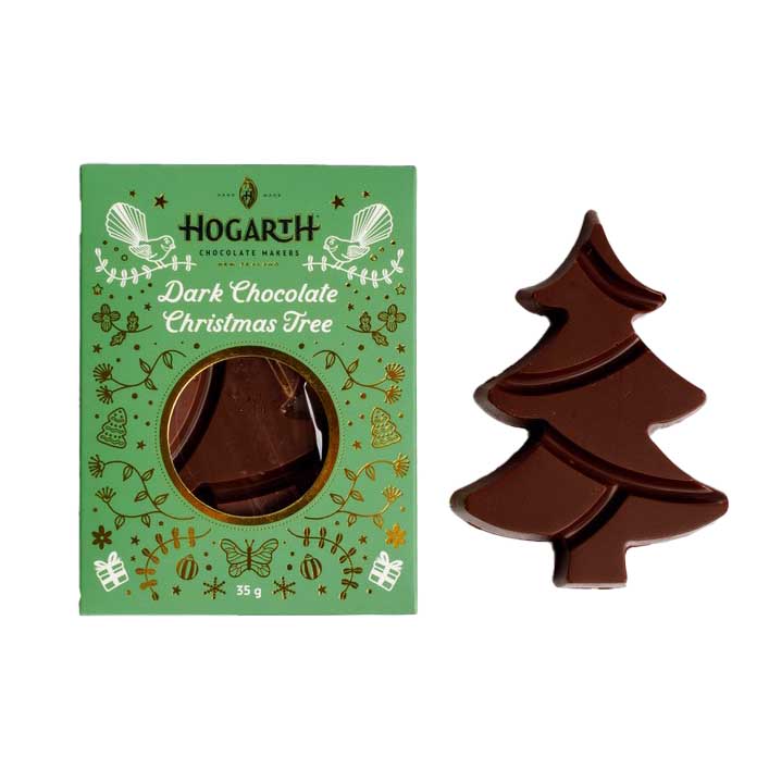 Hogarth Dark Chocolate Christmas Tree 35g