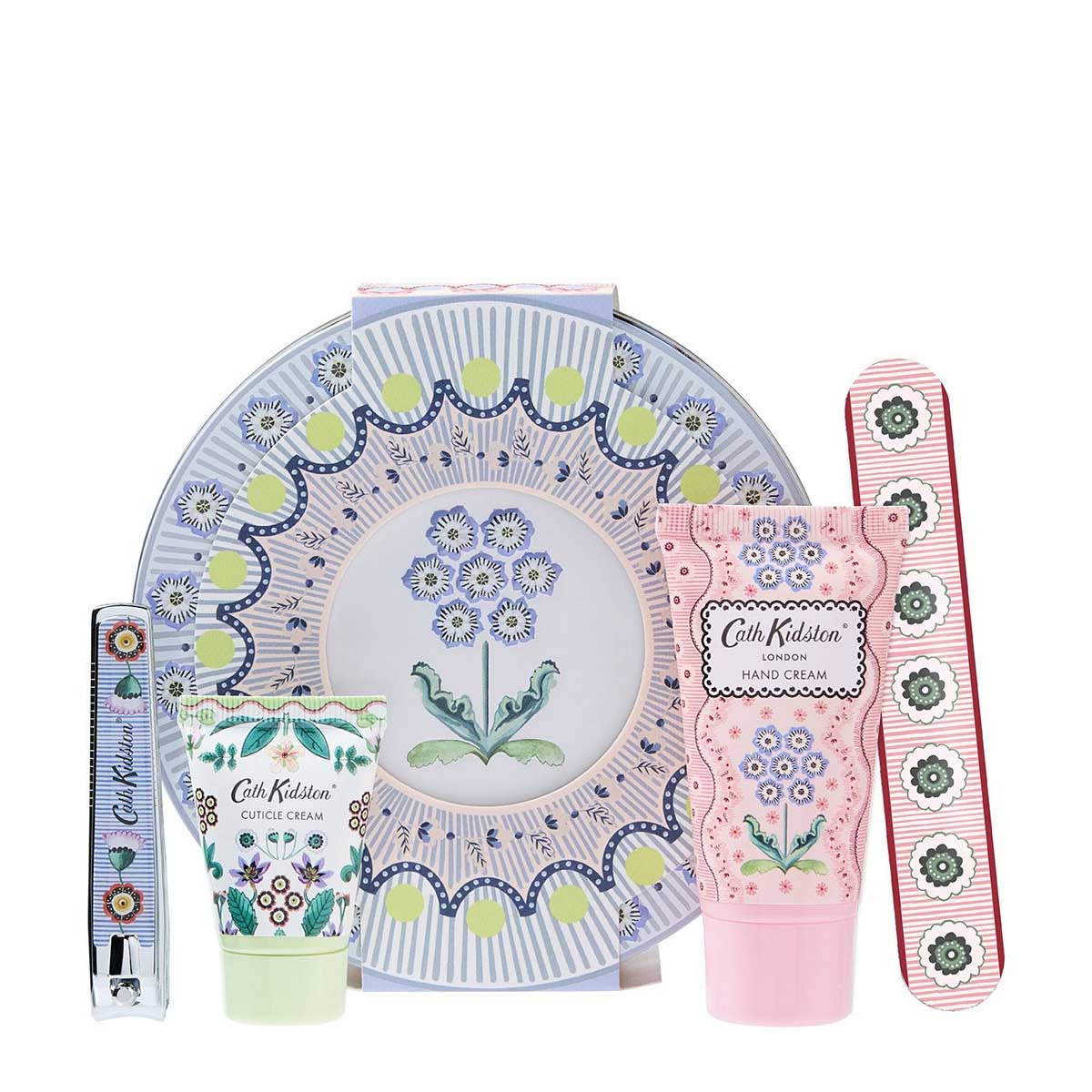 Cath Kidston Woven  Flowers  Manicure Tin