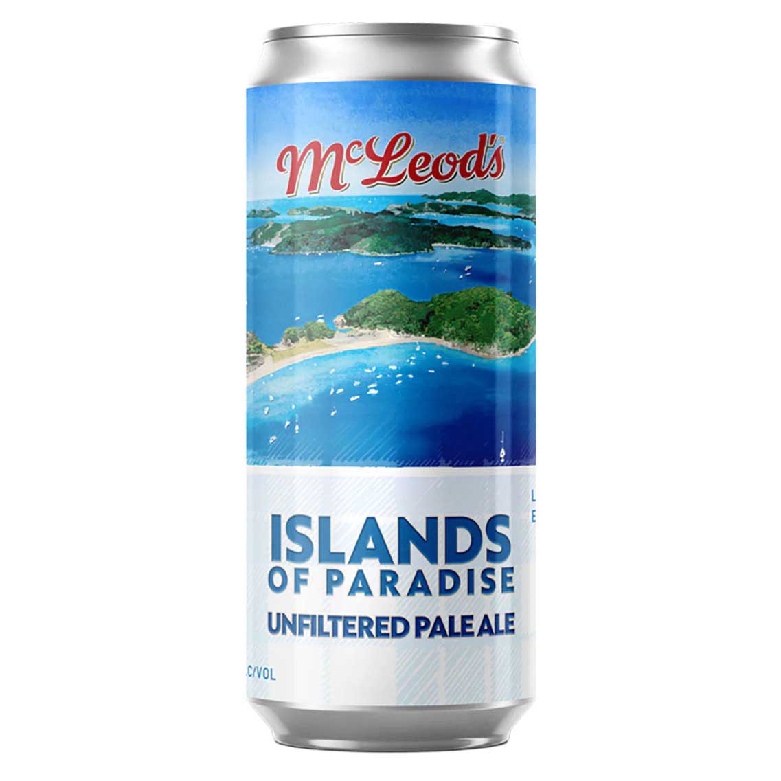 McLeod's Islands Of Paradise Unfiltered Pale Ale 5.2% 440ml