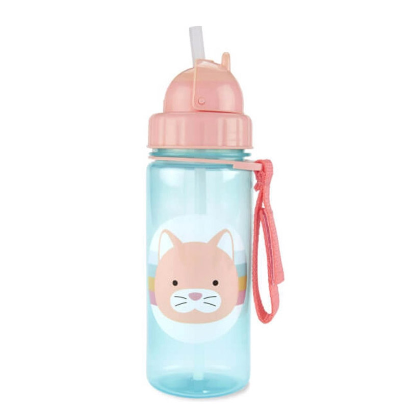 Skip Hop Zoo PP Straw Bottle - Cat