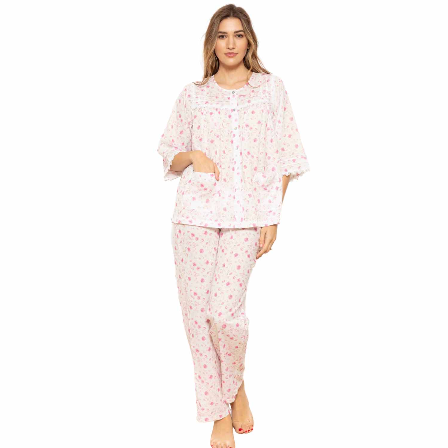Cottonreal Mini Rose Pj Set