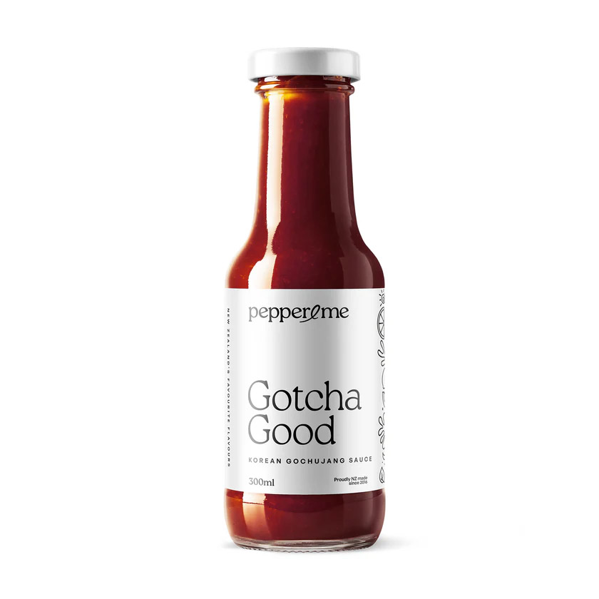 Pepper & Me Gotcha Good Korean Gochujang Sauce Jar 300ml