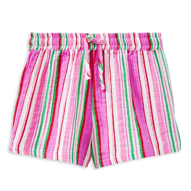 Milky Crinkle Stripe Short 00-1Y