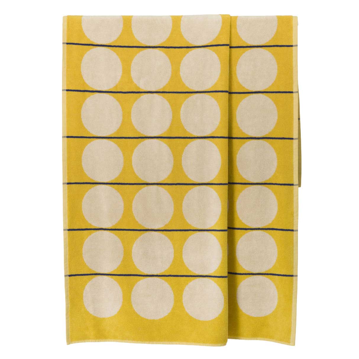 Città Abacus Beach Towel Daffodil/Cream 100x180cm