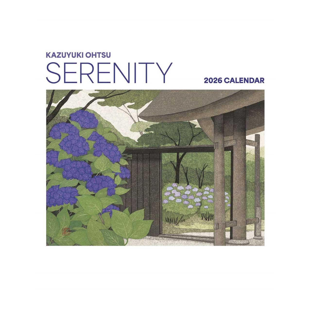 Pomegranate Serenity 2026 Mini Wall Calendar