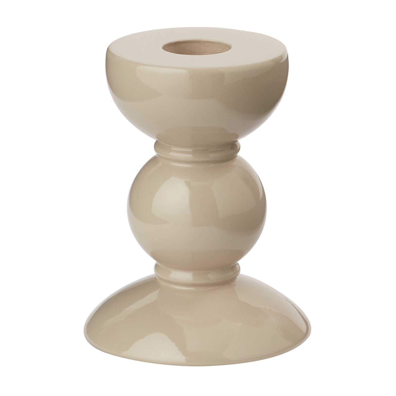 Addison Ross Bobbin Cappuccino Candle Stick 10cm