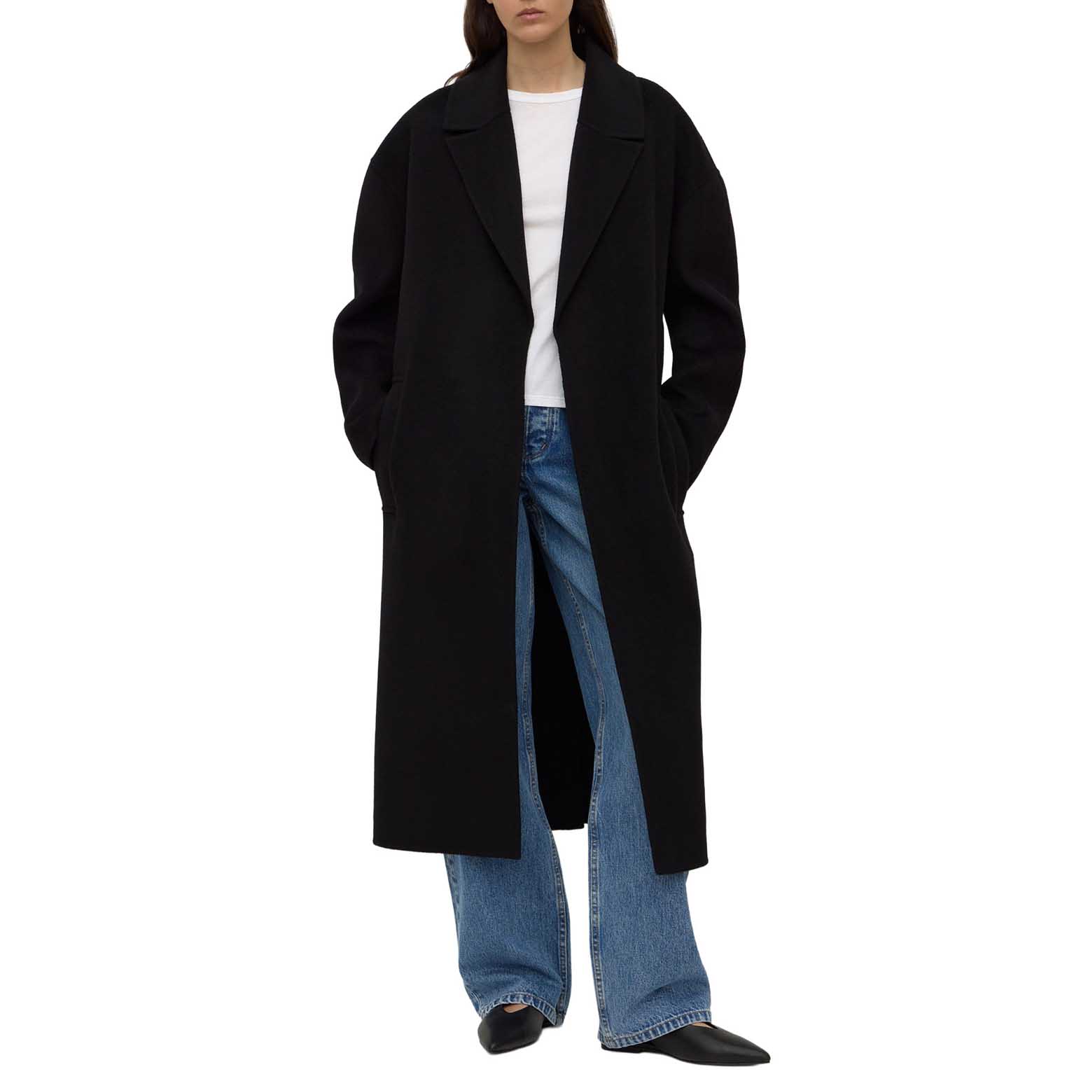 Assembly Label Ivy Wool Coat Black