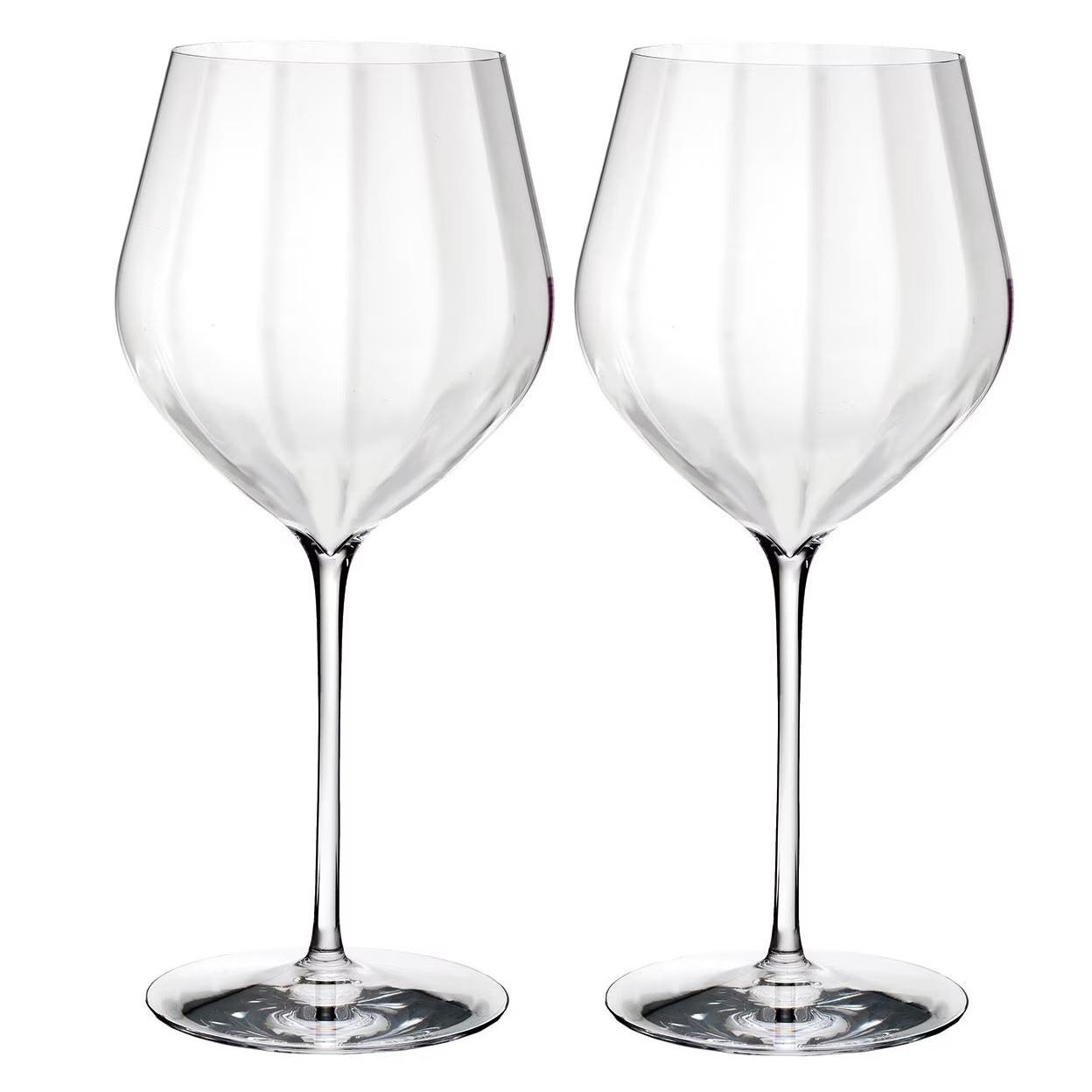Waterford Elegance Optic Big Red Wine Glass 740ml Set of 2