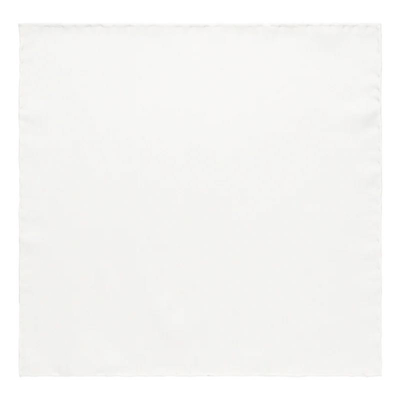 M.J. Bale Menwith White Pocket Square