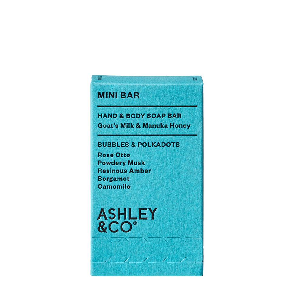 Ashley & Co Mini Bar 90g - Bubbles & Polkadots