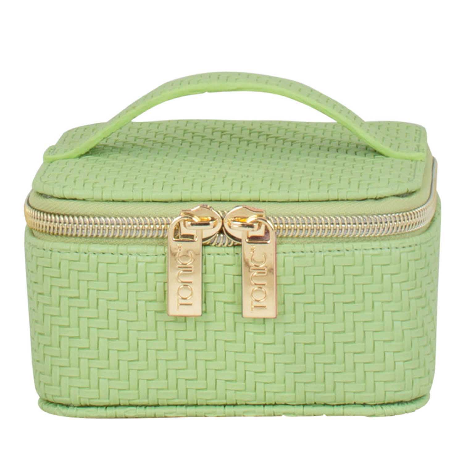 Tonic Herringbone Jewellery Cube Pistachio