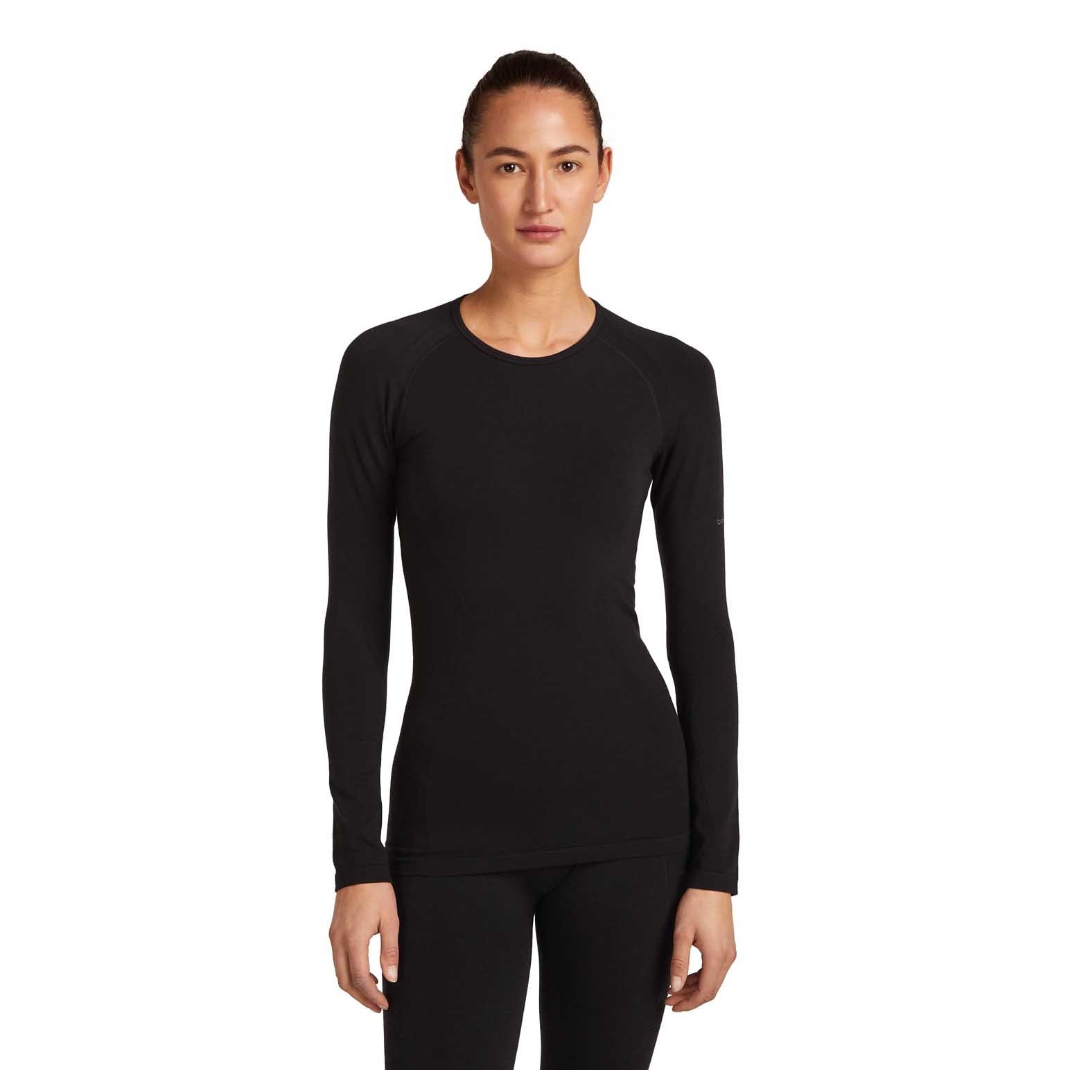 Icebreaker W Merino Blend 260 ZoneKnit Seamless LS Crewe