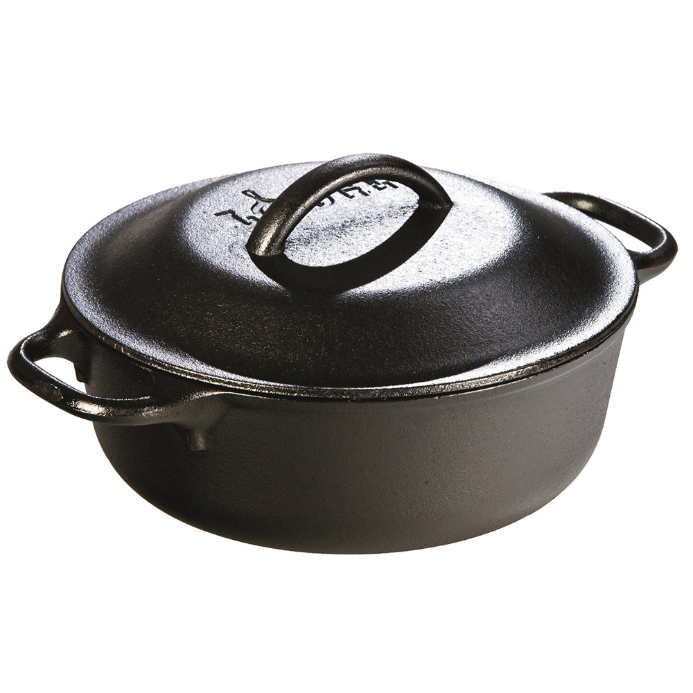 Lodge Logic Lidded Serving Pot - 2 Quart