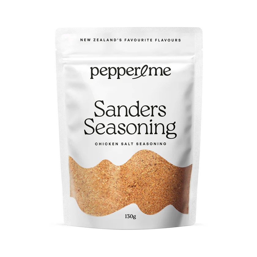 Pepper & Me Sanders Seasoning Chicken Salt Seasoning Bag 130g