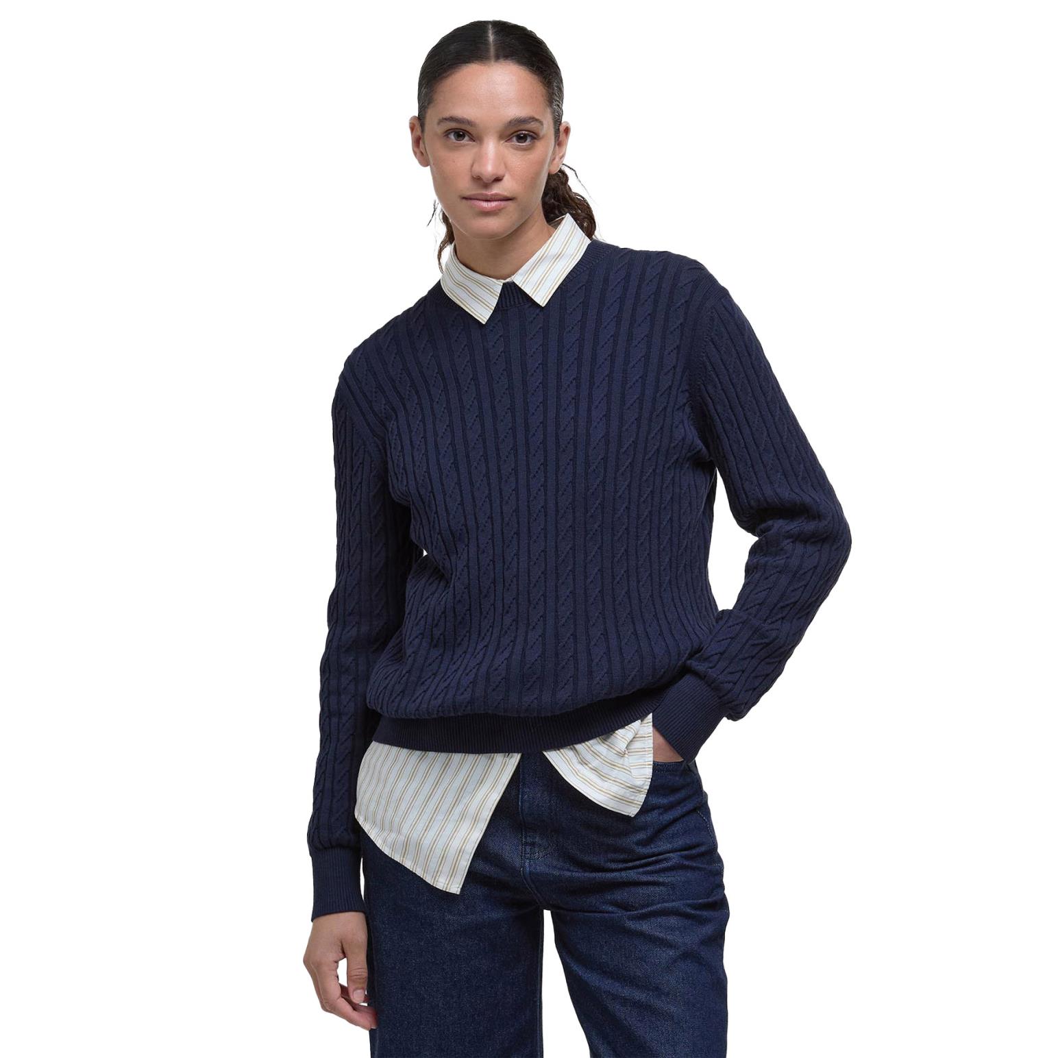 Barbour Hartland Crew Knitted Jumper