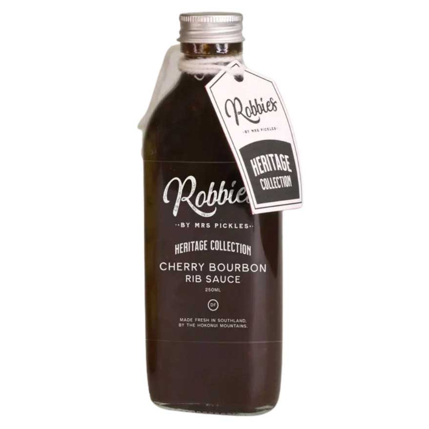 Robbies Heritage Collection Cherry Bourbon Rib Sauce 250ml