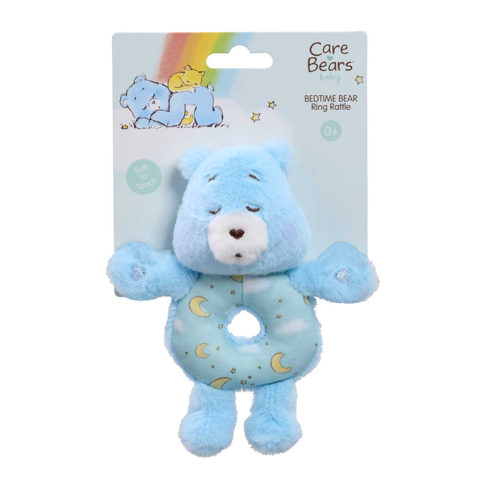 Care Bears Baby Ring Rattle - Bedtime Bear