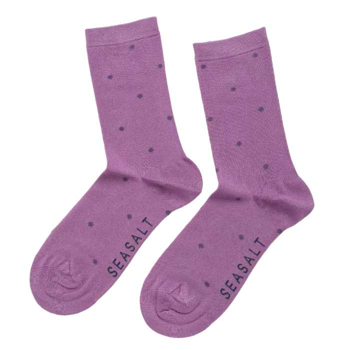 Seasalt Cornwall Everyday Socks Solar Spot Orchid