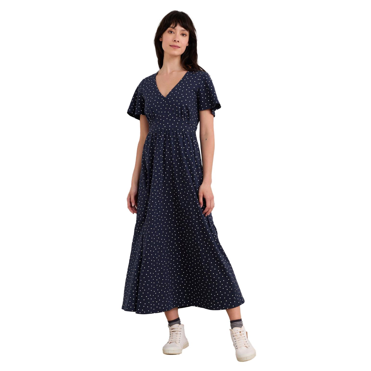 Seasalt Cornwall Chateaux Dress Rustic Spot Maritime