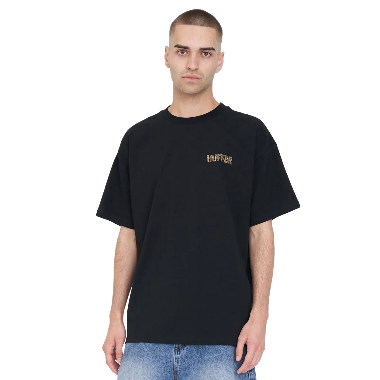 Huffer Block Tee 220/Woody