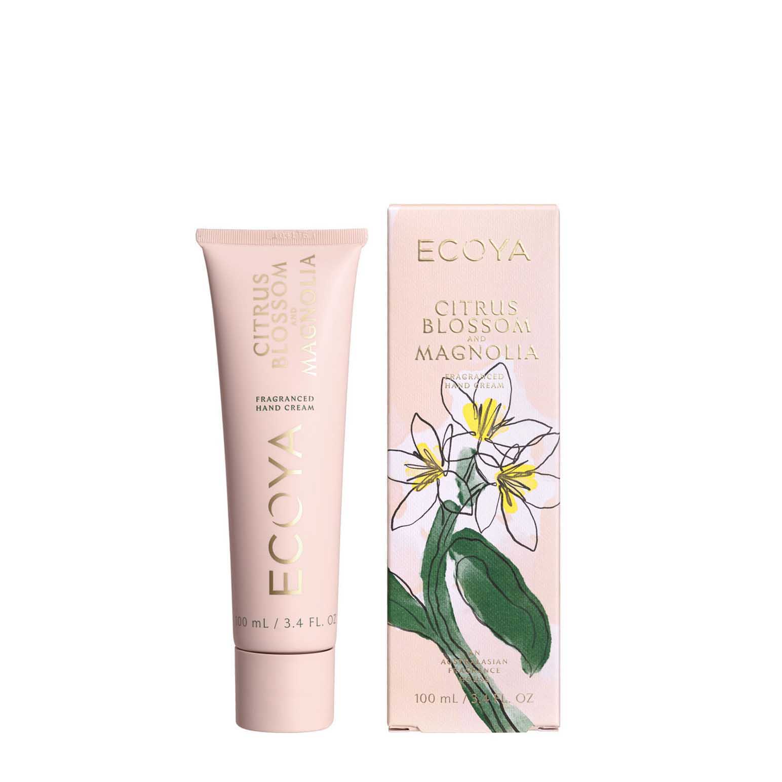 ECOYA Limited Edition Citrus Blossom & Magnolia Hand Cream 100ml