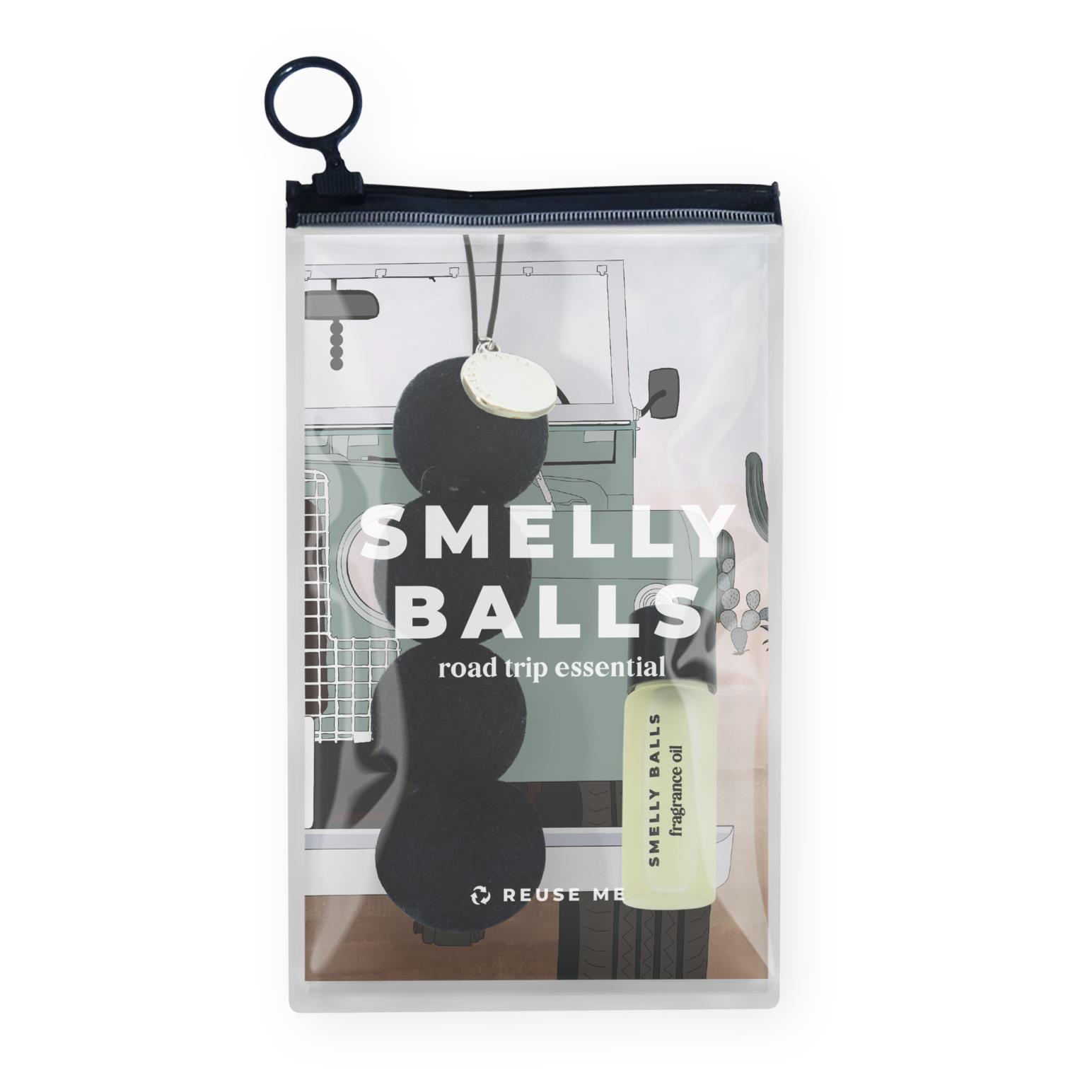 Smelly Balls Car Fragrance Onyx Set - Tobacco Vanilla