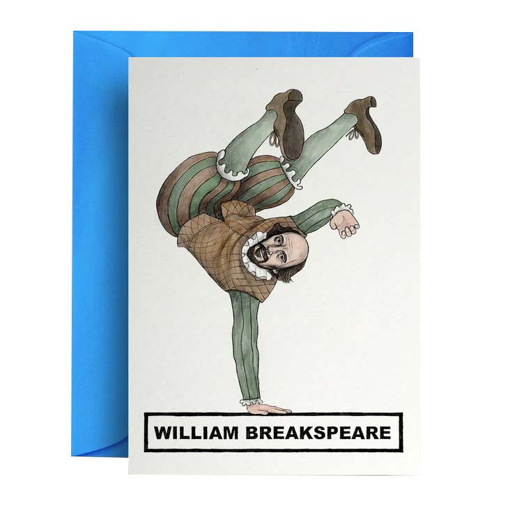Quite Good William Breakspeare Card