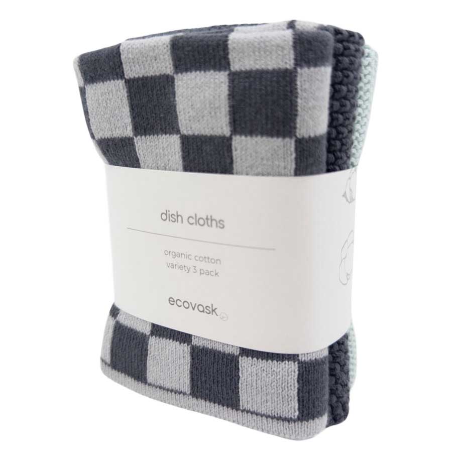 Ecovask Dishcloth Variety Pack Of 3