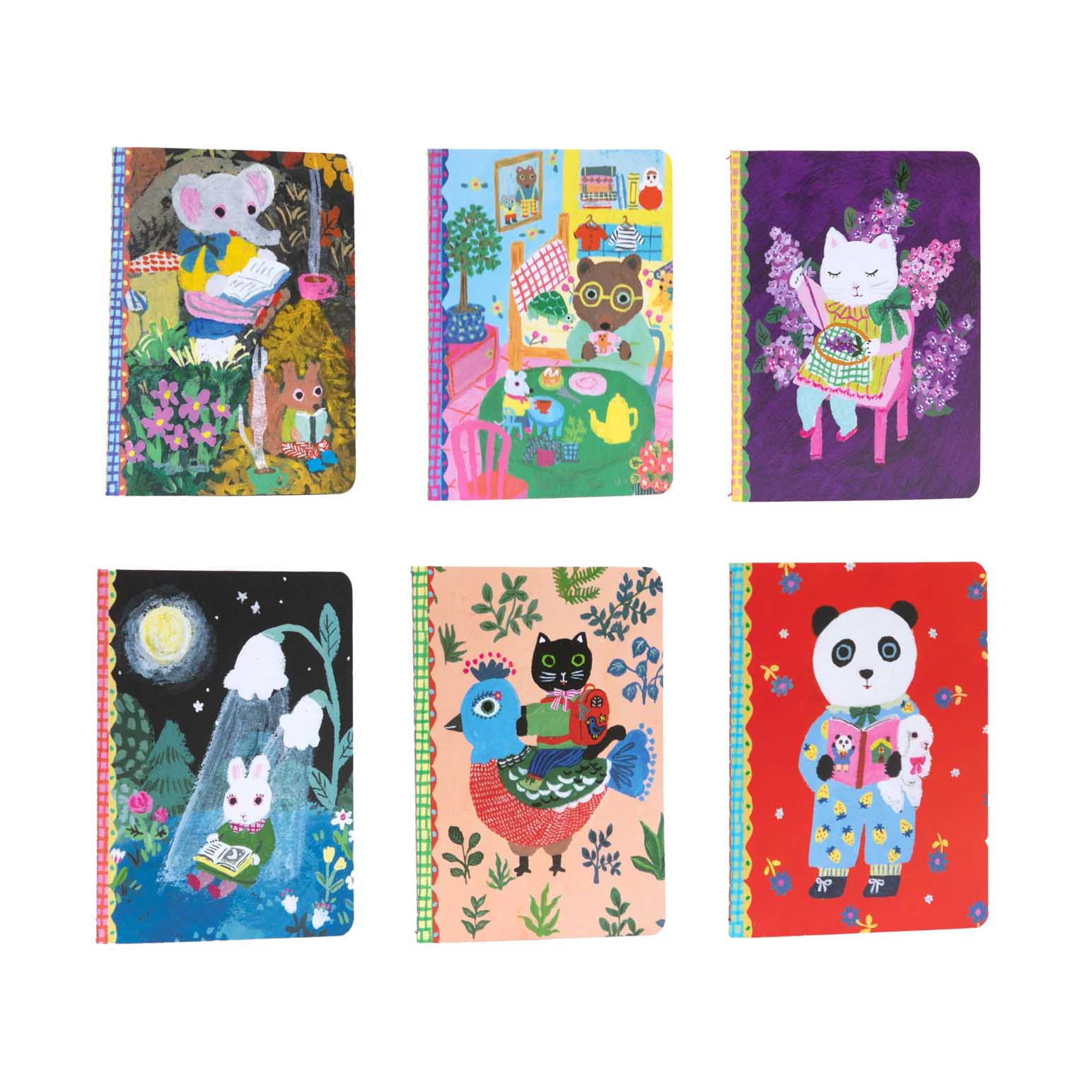 eeboo Yumi Tiny Journals - Assorted