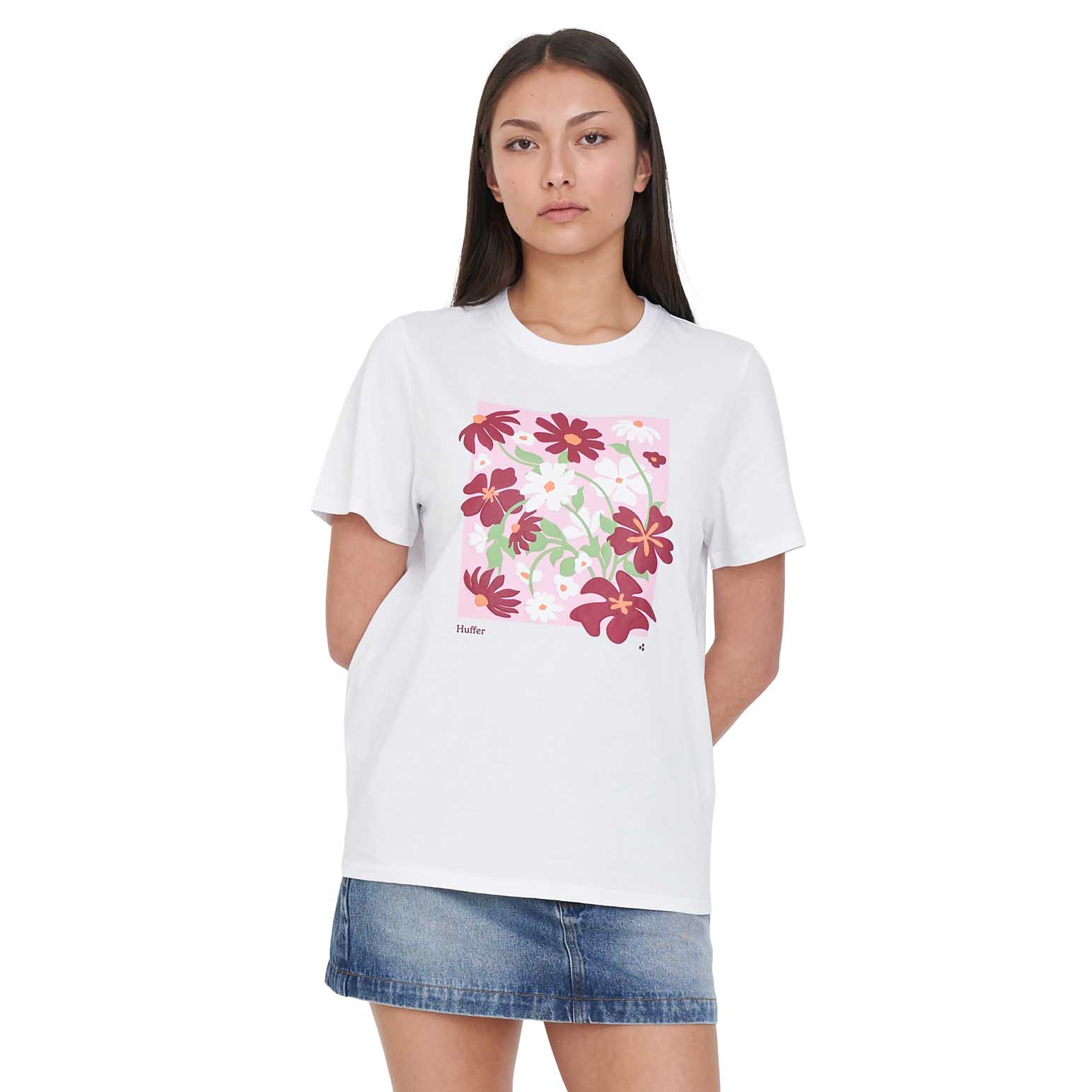 Huffer Relax Tee 220 Flower Market