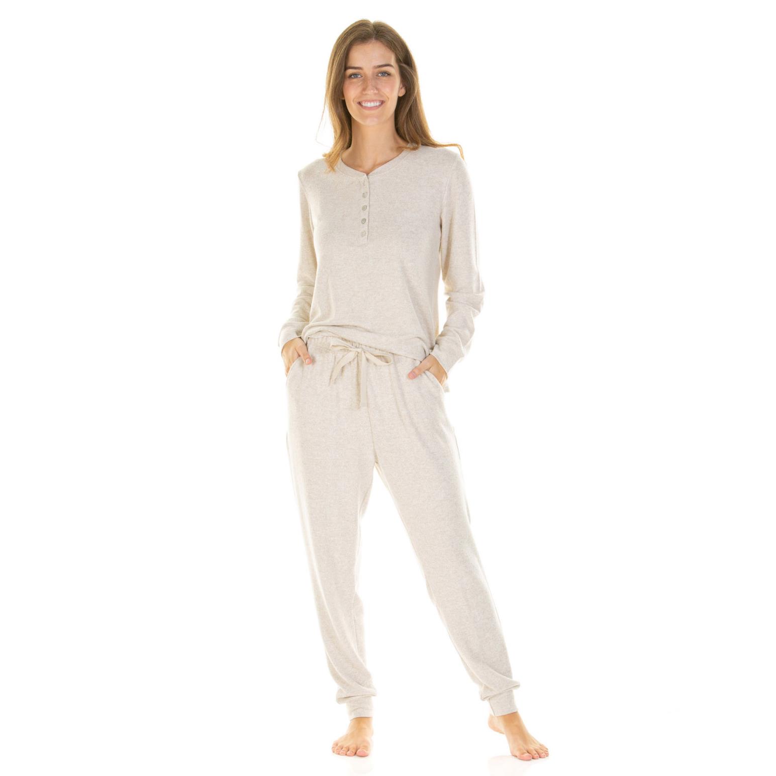 La Marquise Lush Lounge Supersoft Longsleeve Knit Pyjamas