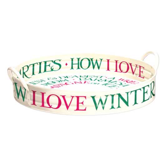Emma Bridgewater Christmas Toast Large Tray With Handles