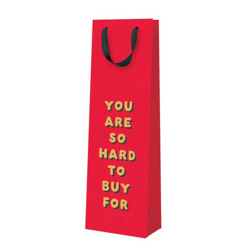 Ohh Deer You Are So Hard to Buy Bottle Gift Bag
