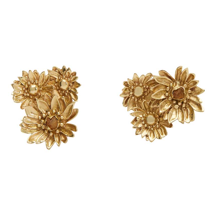 ALÉMAIS Team Spirit Daisy Cluster Earrings