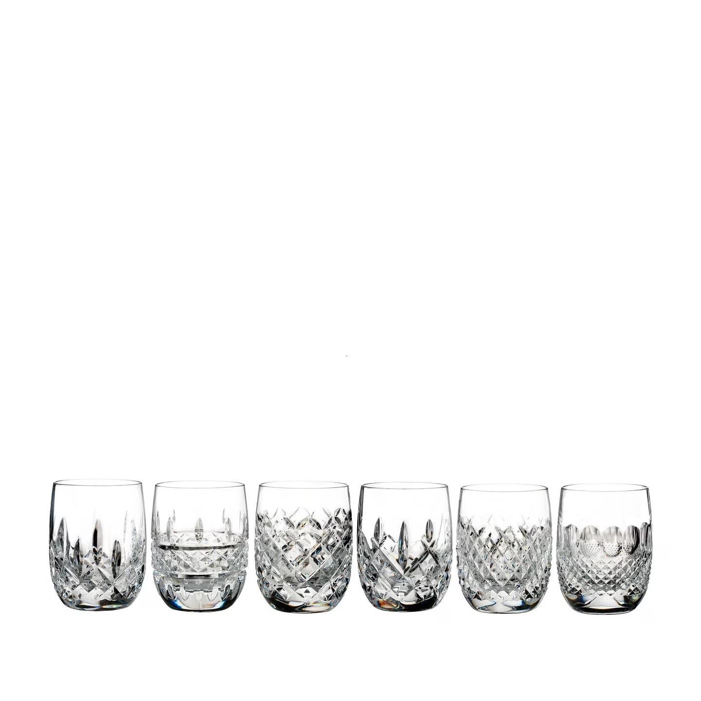Waterford Lismore Connoisseur Heritage Rounded Tumbler Set 6