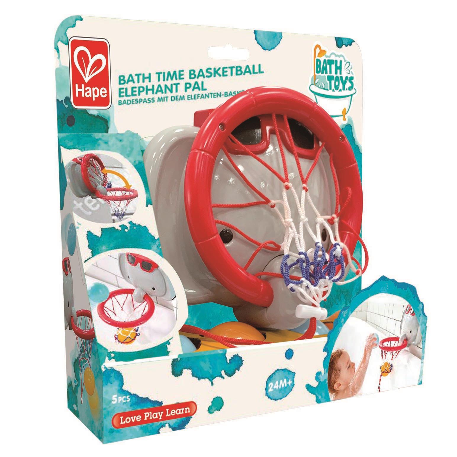 Hape Bath Time Basketball Elephant Pal