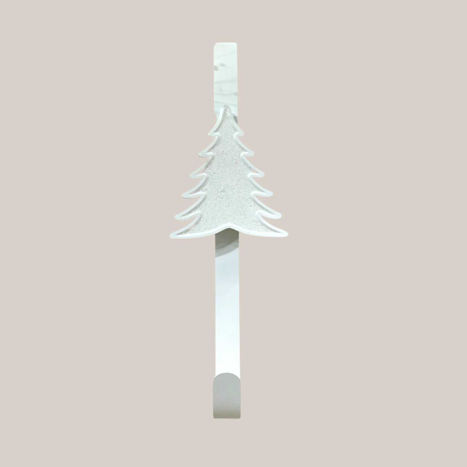 Stellar Haus White Tree Garland Door Hanger