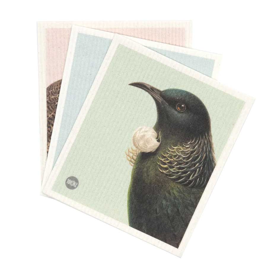 Swedish Dishcloths - Hushed Birds